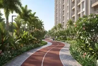 Jogging Track at Regency Avana